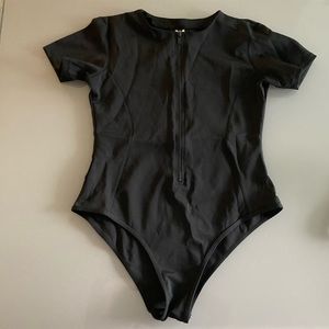 Black Scuba style Swimsuit
